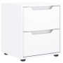 Mesilla de noche VISNES blanca 45x40x50 cm madera de ingeniería de , Mesitas de noche - Ref: Foro24-4108280, Precio: 75,27 €,...
