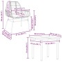 Juego de comedor jardín 5 piezas cojines ratán sintético marrón by , Garden sets - Ref: Foro24-3334556, Price: 322,34 €, Disc...