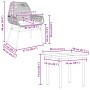 Juego de comedor jardín 5 piezas cojines ratán sintético negro von , Gartensets - Ref: Foro24-3334563, Preis: 337,42 €, Rabat...