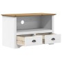 Mueble de TV 2 cajones BODO madera pino marrón 91,5x44,5x56 cm von , TV-Möbel - Ref: Foro24-355075, Preis: 112,14 €, Rabatt: %