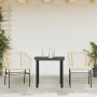 Juego de comedor jardín 3 piezas cojines ratán sintético marrón von , Gartensets - Ref: Foro24-3334604, Preis: 175,55 €, Raba...