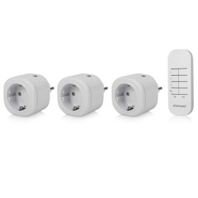 Smartwares Set de mininterruptores de interior blanco 8x5,5x5,5