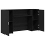 Mostrador de recepción roble negro 180x50x103,5 cm by , Desks - Ref: Foro24-3324206, Price: 274,94 €, Discount: %