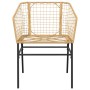 Juego de comedor jardín 5 piezas ratán sintético marrón by , Garden sets - Ref: Foro24-3334493, Price: 281,86 €, Discount: %