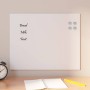 Pizarra magnética de pared vidrio templado blanco 50x40 cm by , White boards - Ref: Foro24-4008631, Price: 24,83 €, Discount: %
