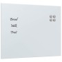 Pizarra magnética de pared vidrio templado blanco 50x40 cm by , White boards - Ref: Foro24-4008631, Price: 24,83 €, Discount: %