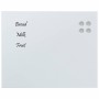 Pizarra magnética de pared vidrio templado blanco 50x40 cm by , White boards - Ref: Foro24-4008631, Price: 24,83 €, Discount: %