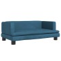 Cama para perros de terciopelo azul 80x45x30 cm von , Betten für Hunde - Ref: Foro24-171894, Preis: 67,93 €, Rabatt: %