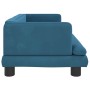 Cama para perros de terciopelo azul 80x45x30 cm von , Betten für Hunde - Ref: Foro24-171894, Preis: 67,93 €, Rabatt: %