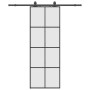 Puerta corredera con juego herrajes negro 76x205 cm ESG vidrio von , Türen - Ref: Foro24-3375803, Preis: 251,39 €, Rabatt: %