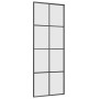 Puerta corredera con juego herrajes negro 76x205 cm ESG vidrio von , Türen - Ref: Foro24-3375803, Preis: 251,39 €, Rabatt: %