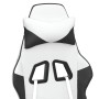 Silla gaming masaje y reposapiés cuero sintético negro blanco von , Gaming-Stühle - Ref: Foro24-345421, Preis: 115,99 €, Raba...