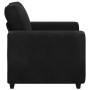 Sillón de terciopelo negro 60 cm by , Sofas - Ref: Foro24-4105252, Price: 165,24 €, Discount: %