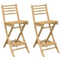 Taburetes de bar para exterior con reposapiés 2 uds. Plegables von , Gartenstühle - Ref: Foro24-4108228, Preis: 154,47 €, Rab...