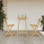 Taburetes de bar para exterior con reposapiés 2 uds. Plegables von , Gartenstühle - Ref: Foro24-4108228, Preis: 154,47 €, Rab...