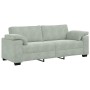 Juego de sofás con cojines 3 piezas terciopelo gris claro von , Sofas - Ref: Foro24-3324667, Preis: 711,48 €, Rabatt: %