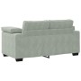 Juego de sofás con cojines 3 piezas terciopelo gris claro von , Sofas - Ref: Foro24-3324667, Preis: 711,48 €, Rabatt: %