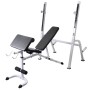 Banco ejercicios con soporte pesas, pesas y mancuernas 120 kg von , Gewichthebermaschinen - Ref: Foro24-275376, Preis: 579,49...