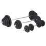 Banco ejercicios con soporte pesas, pesas y mancuernas 120 kg von , Gewichthebermaschinen - Ref: Foro24-275376, Preis: 579,49...