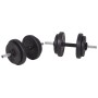 Banco ejercicios con soporte pesas, pesas y mancuernas 120 kg von , Gewichthebermaschinen - Ref: Foro24-275376, Preis: 579,49...