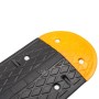 Badén de velocidad goma amarillo y negro 517x32,5x4 cm by , Road and traffic signs - Ref: Foro24-3157049, Price: 307,23 €, Di...