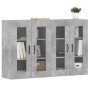 Armarios de pared 2 uds madera de ingeniería gris hormigón von , Sideboards - Ref: Foro24-3197908, Preis: 158,36 €, Rabatt: %