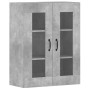 Armarios de pared 2 uds madera de ingeniería gris hormigón von , Sideboards - Ref: Foro24-3197908, Preis: 158,36 €, Rabatt: %