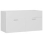 Badmöbel-Set weißes Holzwerkstoff von vidaXL, Badezimmermöbel - Ref: Foro24-3071063, Preis: 188,68 €, Rabatt: %
