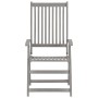 Sillas reclinables jardín y cojines 4 uds madera maciza acacia by , Garden chairs - Ref: Foro24-3065391, Price: 324,20 €, Dis...