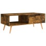 Mesa de centro madera ingeniería roble ahumado 100x49,5x43 cm de vidaXL, Mesas de centro - Ref: Foro24-326794, Precio: 79,36 ...