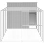 Caseta perros corral acero galvanizado gris claro 214x457x181cm von , Hundehütten - Ref: Foro24-3189138, Preis: 532,12 €, Rab...