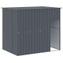 Caseta perros con corral acero galvanizado gris 214x253x181 cm von , Hundehütten - Ref: Foro24-3189131, Preis: 469,82 €, Raba...