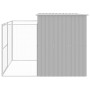 Caseta perros corral acero galvanizado gris claro 214x253x181cm von , Hundehütten - Ref: Foro24-3189125, Preis: 386,33 €, Rab...