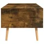 Eiche geräuchert Holzwerkstoff Couchtisch 100x49,5x43 cm von vidaXL, Couchtisch - Ref: Foro24-326794, Preis: 78,26 €, Rabatt: %