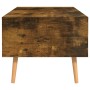 Mesa de centro madera ingeniería roble ahumado 100x49,5x43 cm de vidaXL, Mesas de centro - Ref: Foro24-326794, Precio: 79,36 ...