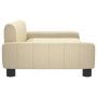 Sofá para niños de tela crema 90x53x30 cm von , Baby- und Kleinkindmöbel - Ref: Foro24-3196257, Preis: 87,16 €, Rabatt: %
