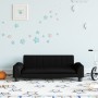 Sofá para niños de tela negro 90x53x30 cm by , Baby and Toddler Furniture - Ref: Foro24-3196262, Price: 96,09 €, Discount: %