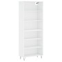 Aparador alto madera de ingeniería blanco 69,5x32,5x180 cm von , Sideboards - Ref: Foro24-3189565, Preis: 112,65 €, Rabatt: %