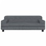 Sofá para niños de terciopelo gris oscuro 90x53x30 cm de , Mobiliario para bebés y niños pequeños - Ref: Foro24-3196281, Prec...