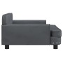 Sofá para niños de terciopelo gris oscuro 90x53x30 cm de , Mobiliario para bebés y niños pequeños - Ref: Foro24-3196281, Prec...