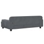 Sofá para niños de terciopelo gris oscuro 90x53x30 cm de , Mobiliario para bebés y niños pequeños - Ref: Foro24-3196281, Prec...