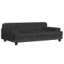 Sofá para niños de terciopelo negro 90x53x30 cm by , Baby and Toddler Furniture - Ref: Foro24-3196283, Price: 114,20 €, Disco...