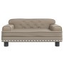 Sofá para niños de cuero sintético capuchino 70x45x30 cm von , Baby- und Kleinkindmöbel - Ref: Foro24-3196304, Preis: 91,58 €...