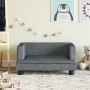 Sofá para niños de terciopelo gris oscuro 60x40x30 cm by , Baby and Toddler Furniture - Ref: Foro24-3196319, Price: 67,35 €, ...