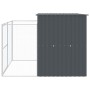 Caseta perros con corral acero galvanizado gris 214x253x181 cm von , Hundehütten - Ref: Foro24-3189119, Preis: 430,48 €, Raba...
