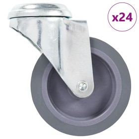 Ruedas giratorias con agujero pasador 24 unidades 75 mm von , Materialhandhabung - Ref: Foro24-277854, Preis: 114,77 €, Rabat...