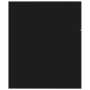 Black engineered wood cabinet with sink by vidaXL, bathroom vanities - Ref: Foro24-3070821, Price: 139,19 €, Discount: %