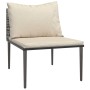 Set de muebles de jardín 5 pzas y cojines ratán sintético gris von , Gartensets - Ref: Foro24-3186683, Preis: 273,36 €, Rabat...