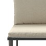Set de muebles de jardín 5 pzas y cojines ratán sintético gris de , Conjuntos de jardín - Ref: Foro24-3186683, Precio: 274,34 €