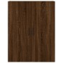 Aparador alto madera contrachapada marrón roble 69,5x34x180 cm von , Sideboards - Ref: Foro24-3195978, Preis: 164,50 €, Rabat...